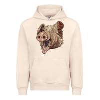 Sandshell american yorkshire pig face Urban Hoodie - LillyAllenDesigns