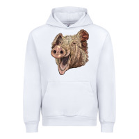 White american yorkshire pig face Urban Hoodie - LillyAllenDesigns