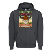 Smoke wild west long live cowboys Zipper Hoodie - texasbilliewilder