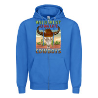 True Royal wild west long live cowboys Zipper Hoodie - texasbilliewilder