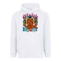 White just a little moody Heavyweight Hoodie - Zillion Design Studio