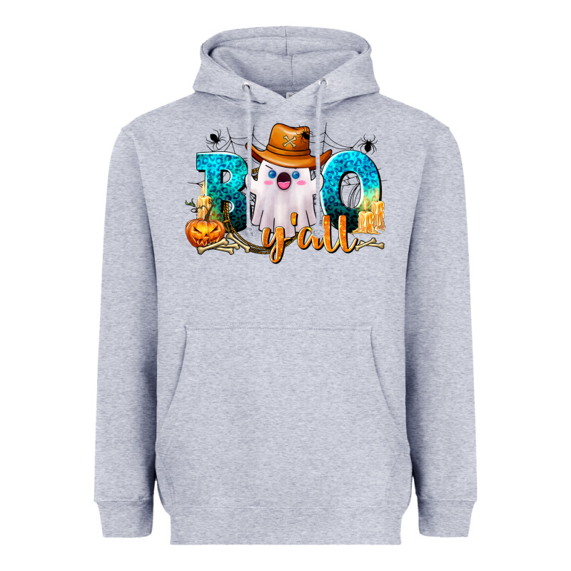 Boo Y'all Heavyweight Hoodie by texasbilliewilder | Teevron