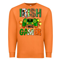 Carrot irish i was gamer st. patricks day Premium Sweatshirt - Neo Western