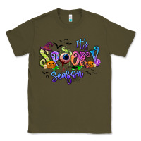 Army Green It's spooky season Classic Tee - RanaPortraitStore