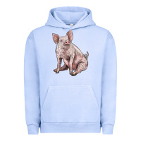 Pigment Grape Ice american yorkshire pig Urban Hoodie - LillyAllenDesigns