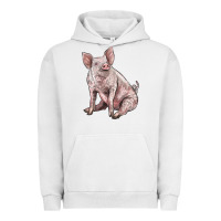 Pigment Lunar Rock american yorkshire pig Urban Hoodie - LillyAllenDesigns
