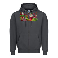 Smoke wine coffee cups Zipper Hoodie - texasbilliewilder