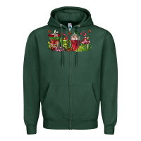 Sports Green wine coffee cups Zipper Hoodie - texasbilliewilder