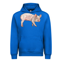 Cobalt american yorkshire pig  baby Urban Hoodie - LillyAllenDesigns