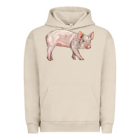 Pigment French Oak american yorkshire pig  baby Urban Hoodie - LillyAllenDesigns