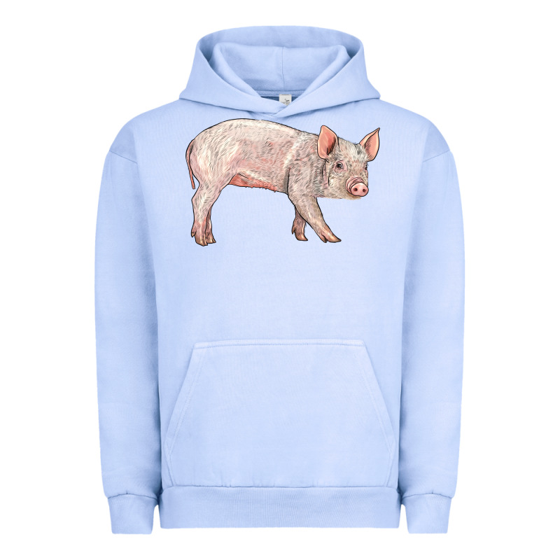 American Yorkshire Pig  Baby Urban Hoodie by LillyAllenDesigns | Teevron