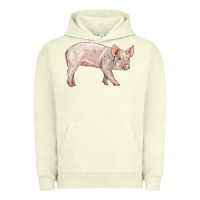 Pigment Pistachio american yorkshire pig  baby Urban Hoodie - LillyAllenDesigns