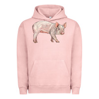 Pigment Salmon american yorkshire pig  baby Urban Hoodie - LillyAllenDesigns