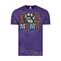 Cloud Purple dog mama Vintage Tee - Artiststas