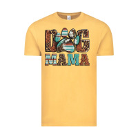 Vintage Mustard dog mama Vintage Tee - Artiststas