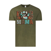 Vintage Olive dog mama Vintage Tee - Artiststas