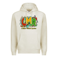 Oatmeal Heather cma certified medical assistant juneteenth Premium Hoodie - NancyCooperArtShop