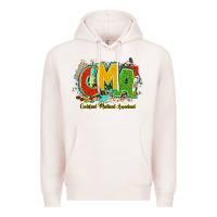 Pale Pink cma certified medical assistant juneteenth Premium Hoodie - NancyCooperArtShop