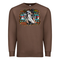 Chestnut cowgirl Premium Sweatshirt - SublimationCraftShop