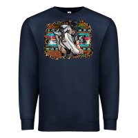 Navy cowgirl Premium Sweatshirt - SublimationCraftShop