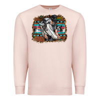 Pale Pink cowgirl Premium Sweatshirt - SublimationCraftShop