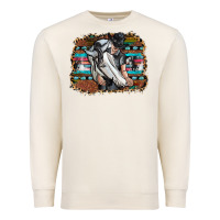 Sandshell cowgirl Premium Sweatshirt - SublimationCraftShop