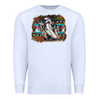 White cowgirl Premium Sweatshirt - SublimationCraftShop