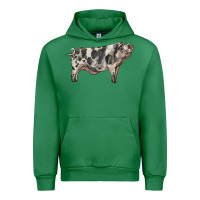 Emerald Spotted Pig Urban Hoodie - LillyAllenDesigns