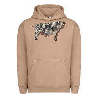 Pigment Burro Spotted Pig Urban Hoodie - LillyAllenDesigns