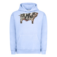 Pigment Grape Ice Spotted Pig Urban Hoodie - LillyAllenDesigns