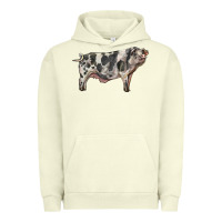 Pigment Pistachio Spotted Pig Urban Hoodie - LillyAllenDesigns