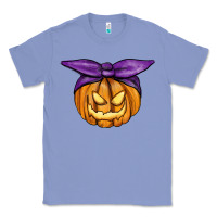 Colony Blue Jack O' Lantern Halloween Pumpkin Classic Tee - RanaPortraitStore