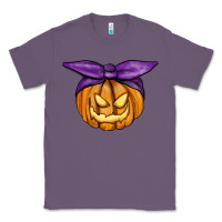 Lavender Jack O' Lantern Halloween Pumpkin Classic Tee - RanaPortraitStore