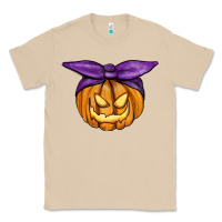 Mushroom Jack O' Lantern Halloween Pumpkin Classic Tee - RanaPortraitStore