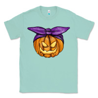 Seafoam Jack O' Lantern Halloween Pumpkin Classic Tee - RanaPortraitStore