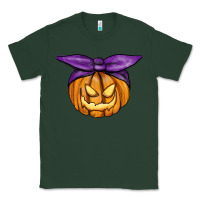 Sports Green Jack O' Lantern Halloween Pumpkin Classic Tee - RanaPortraitStore