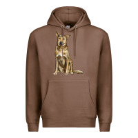 Chestnut chinook dog Premium Hoodie - LillyAllenDesigns