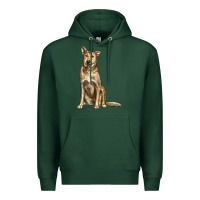 Sports Green chinook dog Premium Hoodie - LillyAllenDesigns