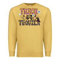 Antique Gold Tequila Premium Sweatshirt - CowhideDigitalArt