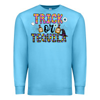 Ocean Blue Tequila Premium Sweatshirt - CowhideDigitalArt