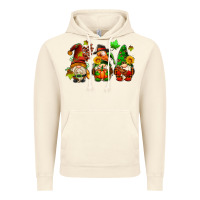 Vintage Artic fall gnomes with pumpkin pie Vintage Hoodie - AdoDesignShop