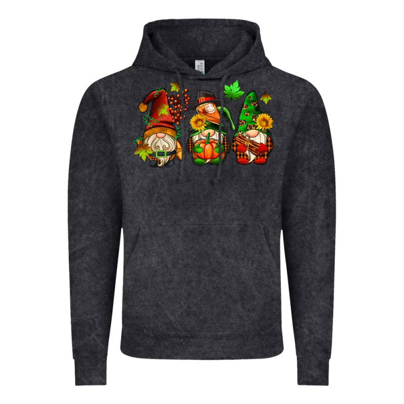 Fall Gnomes With Pumpkin Pie Vintage Hoodie by AdoDesignShop | Teevron