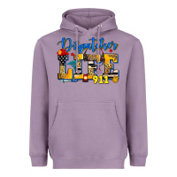 Lavender dispatcher life Heavyweight Hoodie - Zillion Design Studio