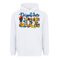 White dispatcher life Heavyweight Hoodie - Zillion Design Studio