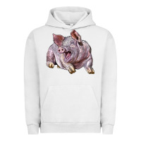 Pigment Lunar Rock Landrace Pig Urban Hoodie - LillyAllenDesigns