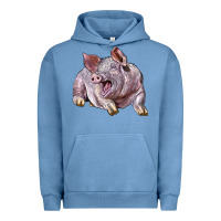Landrace Pig Urban Hoodie | Teevron