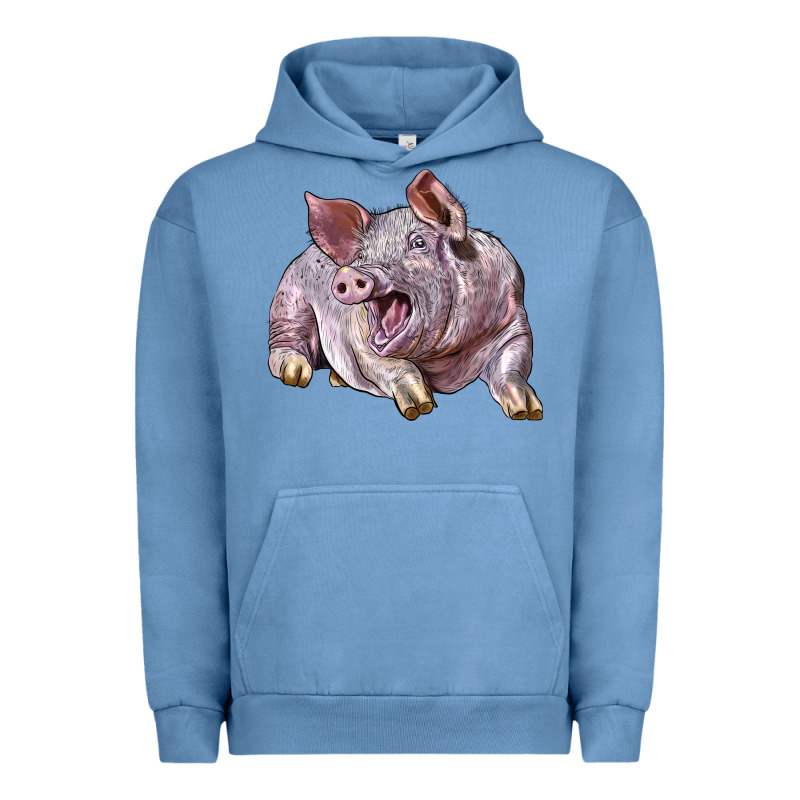 Landrace Pig Urban Hoodie by LillyAllenDesigns | Teevron
