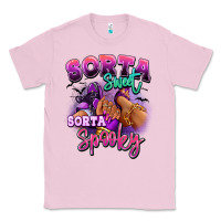 Bubblegum Pink Sorta sweet sorta spooky sneaker and heel afro wom Classic Tee - RanaPortraitStore