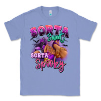 Colony Blue Sorta sweet sorta spooky sneaker and heel afro wom Classic Tee - RanaPortraitStore