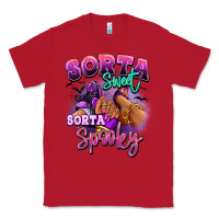 Red Sorta sweet sorta spooky sneaker and heel afro wom Classic Tee - RanaPortraitStore